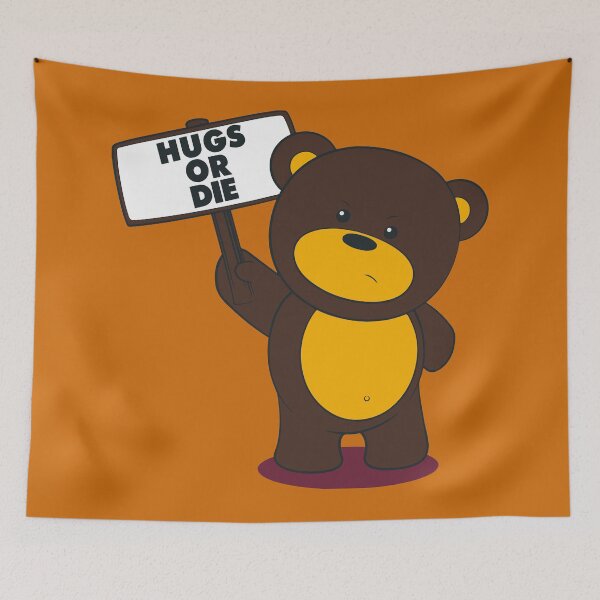 Item preview, Hugs or die designed and sold by dashiner.