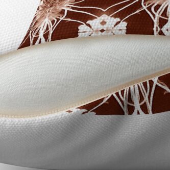 Alternate view of antique pattern Floor Pillow