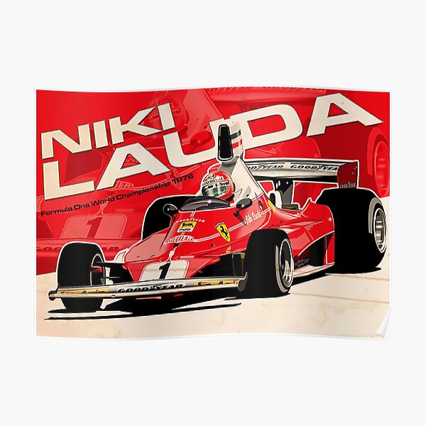 Niki Lauda Poster