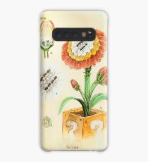 Fire Flower Botanical Illustration Case/Skin for Samsung Galaxy
