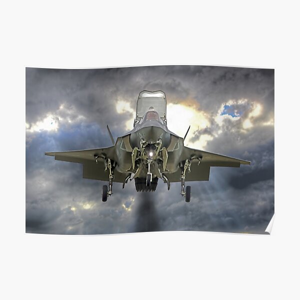Lockheed Martin F-35B Lightning II Poster
