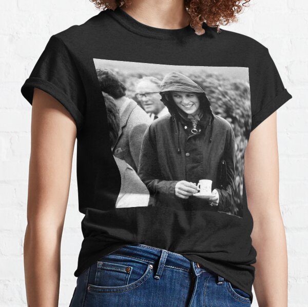 HRH Princess Diana Scotland 1985 - Professional Photo Classic T-Shirt