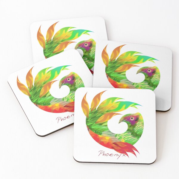 Item preview, Green Phoenyx - Phoenix Fantastic Bird (Design by Alice CCI) designed and sold by VanyssaGraphics.