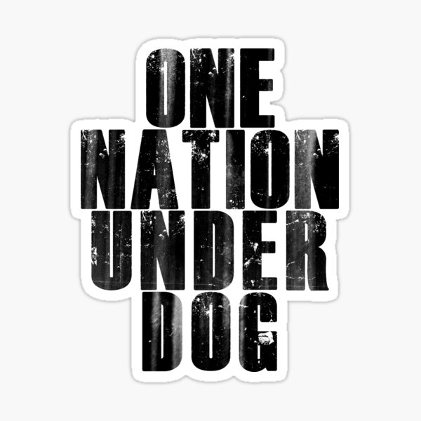 Item preview, One Nation Under Dog designed and sold by zombiemama.
