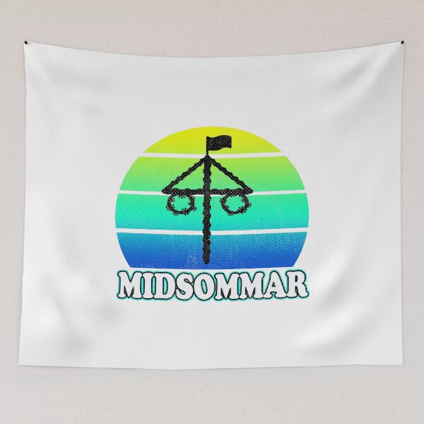 Item preview,  Midsummer Midsommar Maypole Summer Retro Sunset Distressed designed and sold by funnytshirtemp.