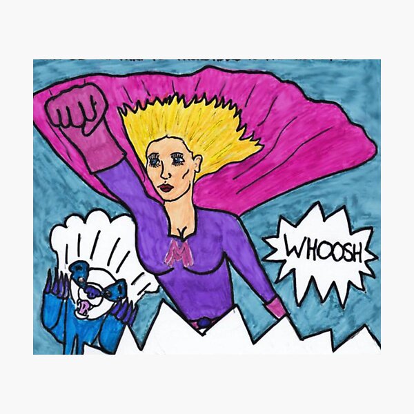 Everything is Better With A Cape Photographic Print