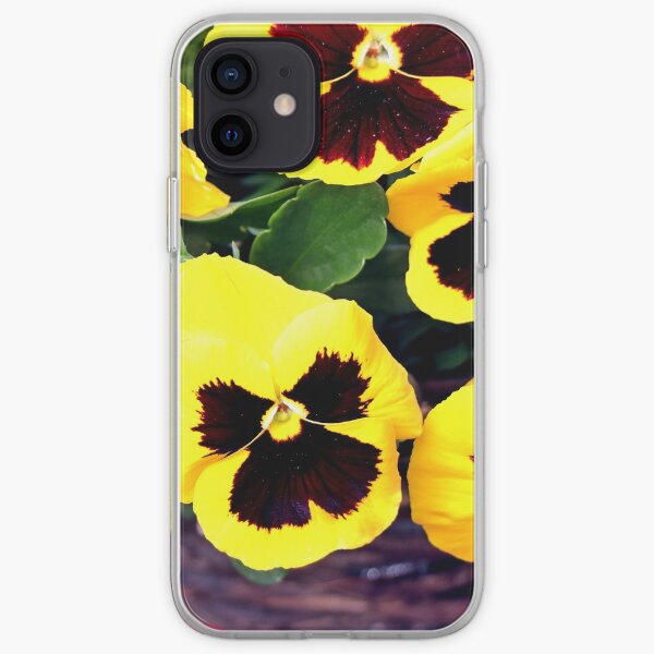 Painted Pansies Tough Cell Phone Cases