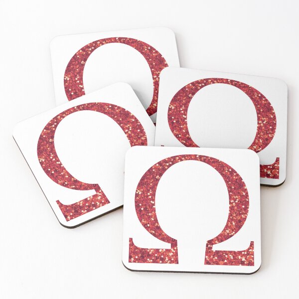 Item preview, Red Sparkly Omega designed and sold by daisydebby.