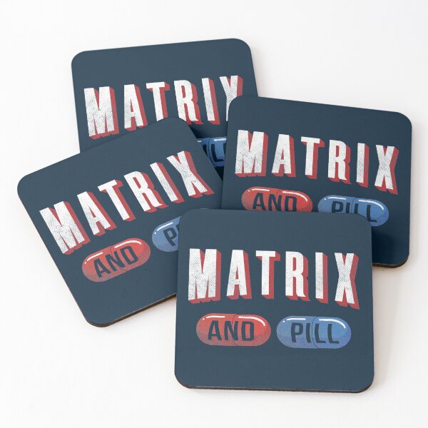 Item preview, Matrix and Pill - Red or Blue Pill designed and sold by TigerTom Design.