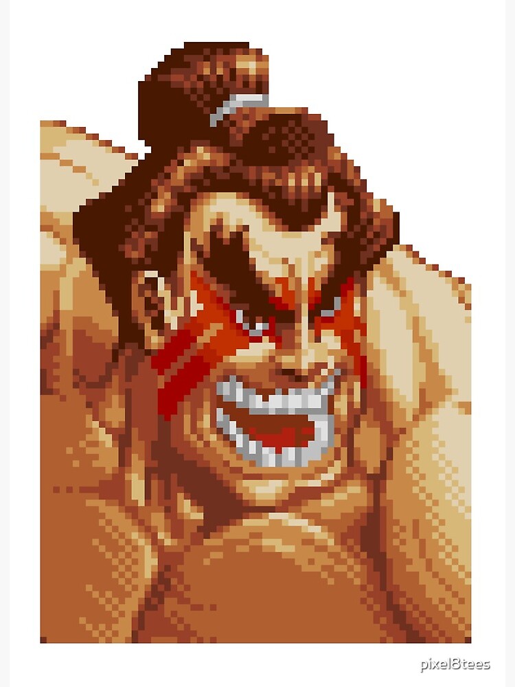 Super Street Fighter II - Ryu Art Board Print for Sale by pixel8tees