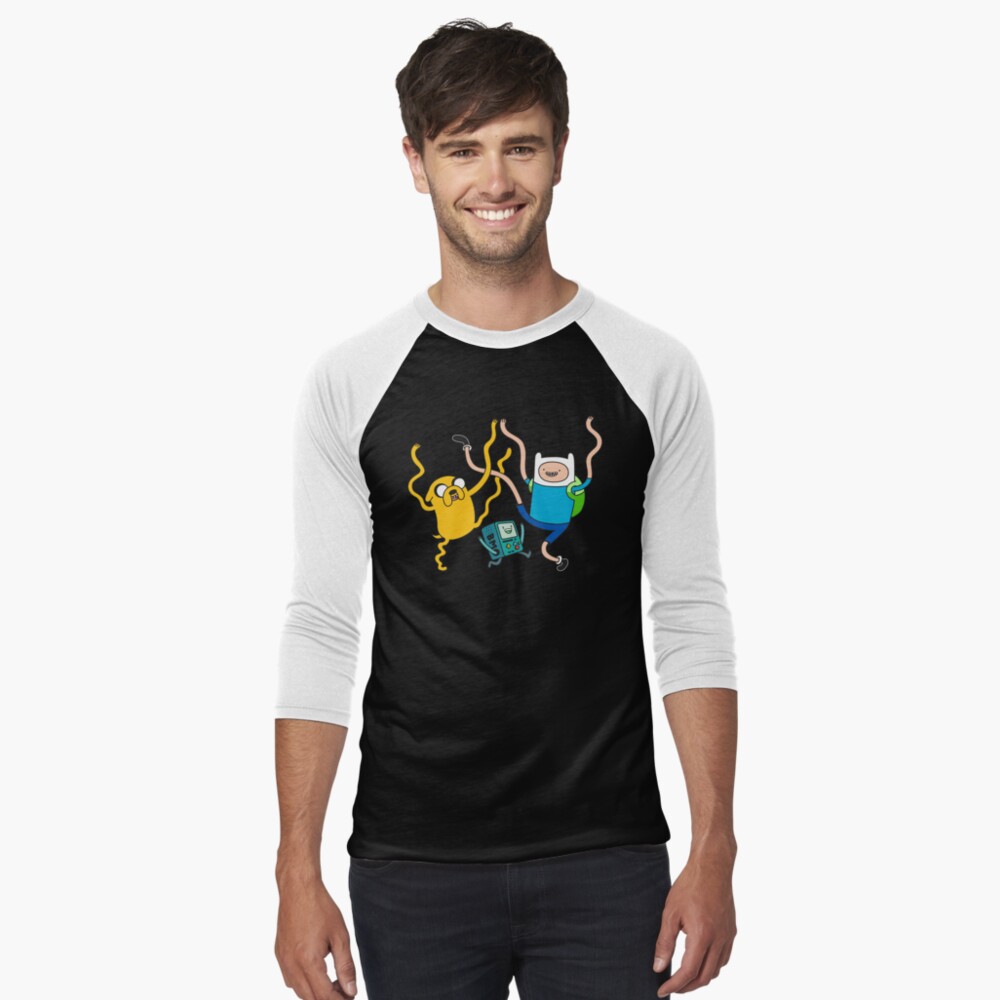 Item preview, Baseball ¾ Sleeve T-Shirt designed and sold by plushism.