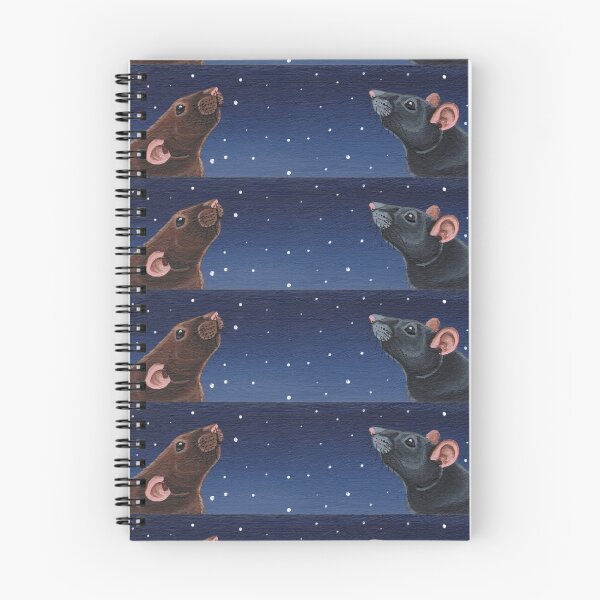 Item preview, Agouti and Black Rat Stargazing designed and sold by WolfySilver.