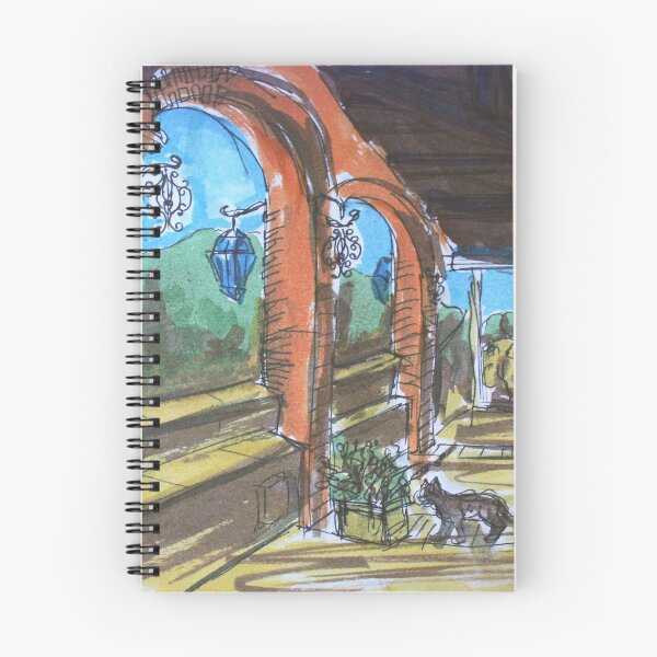 Item preview, Watercolor Sketch - Sicilian Terrace. 2013 designed and sold by Igor Pozdnyakov.