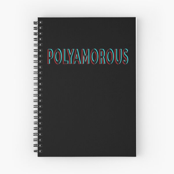 Item preview, Polyamorous Slogan 3D Anaglyphic Effect designed and sold by -BVB-.