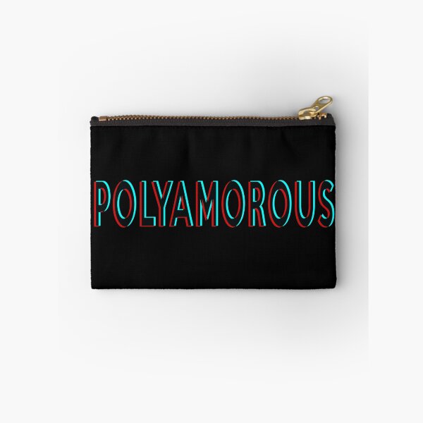 Item preview, Polyamorous Slogan 3D Anaglyphic Effect designed and sold by -BVB-.