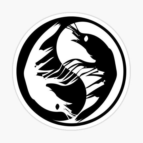 The Shrimp Shack logo Sticker