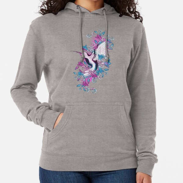 Spring Hummingbird Lightweight Hoodie