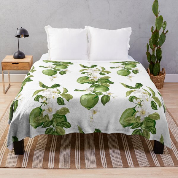 Item preview, Vintage Lime Blooming Branch designed and sold by Yulia Fushtey.