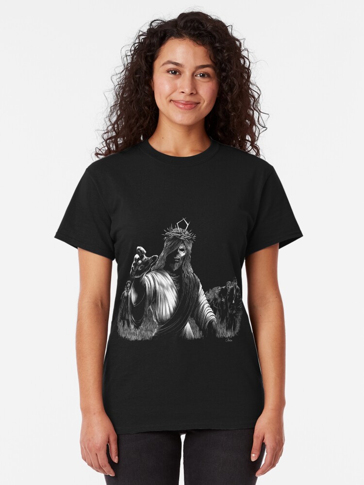 T-shirt classique ''Night of the rising dead' : autre vue