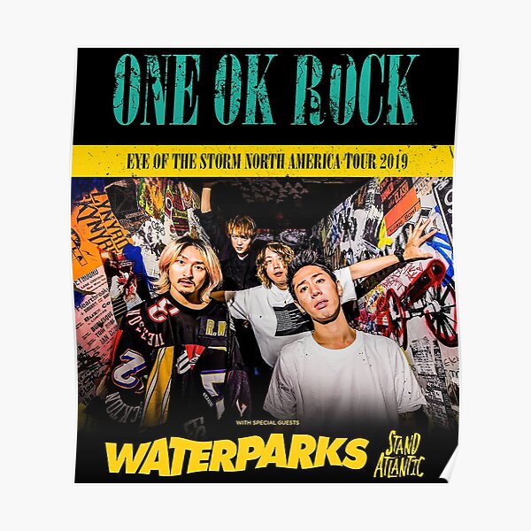 21激安通販 ポスター Tour ワンオクロック Rock Ok One ミュージシャン Luhacovice Cz
