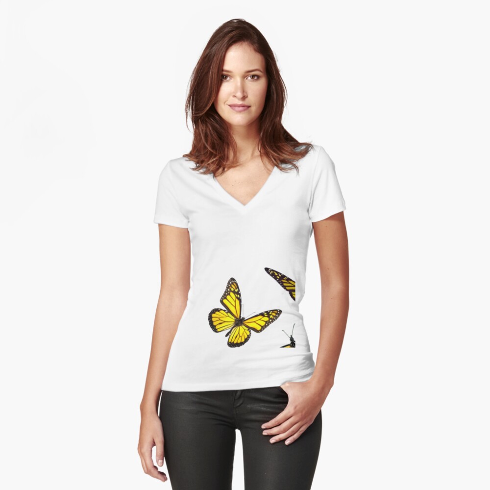 Item preview, Fitted V-Neck T-Shirt designed and sold by Simplykatie.