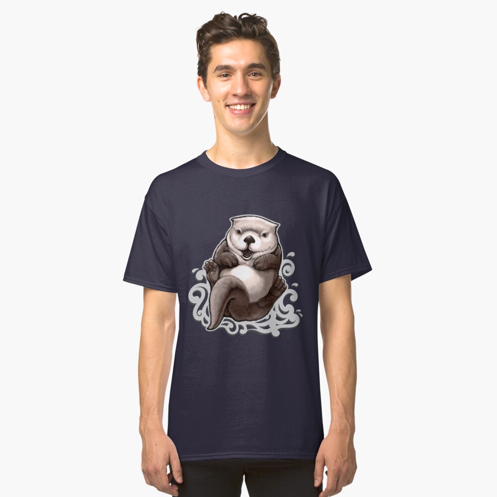 T-shirt classique « Loutron de mer»