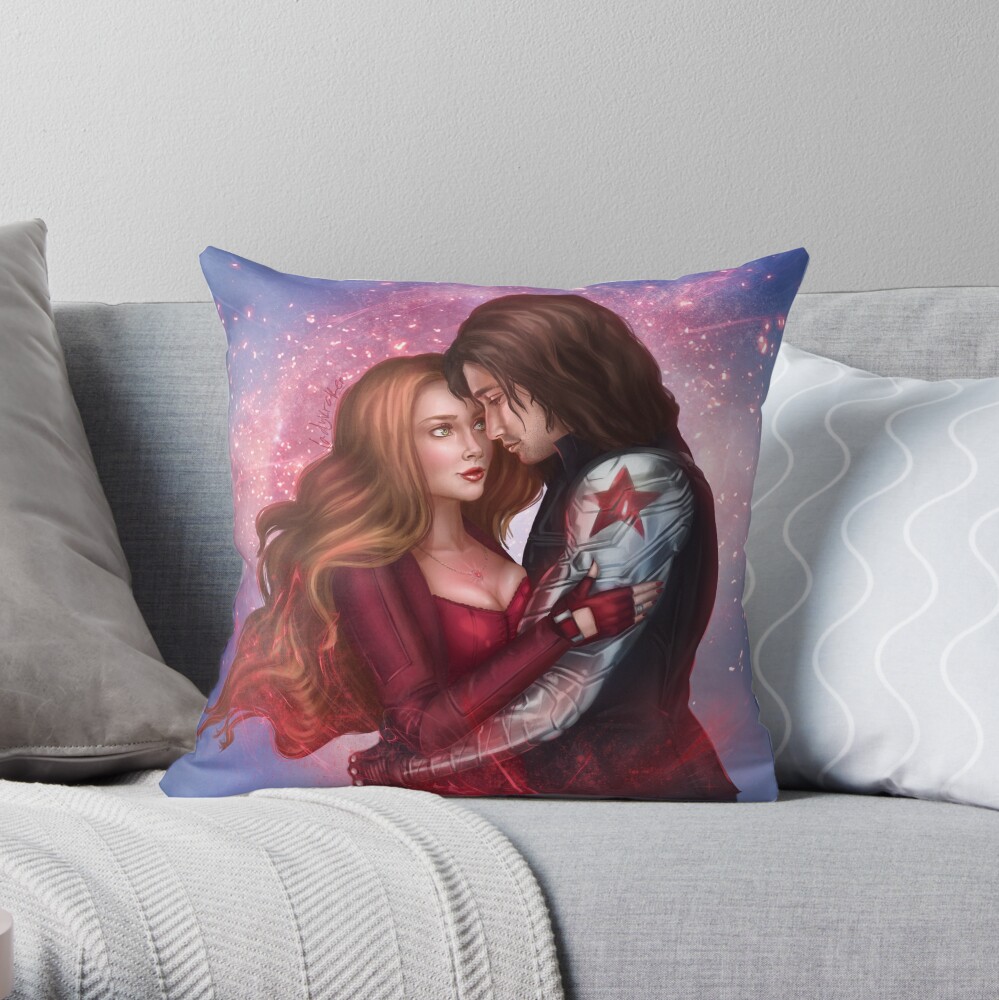 Of Magic And Soldiers Throw Pillow