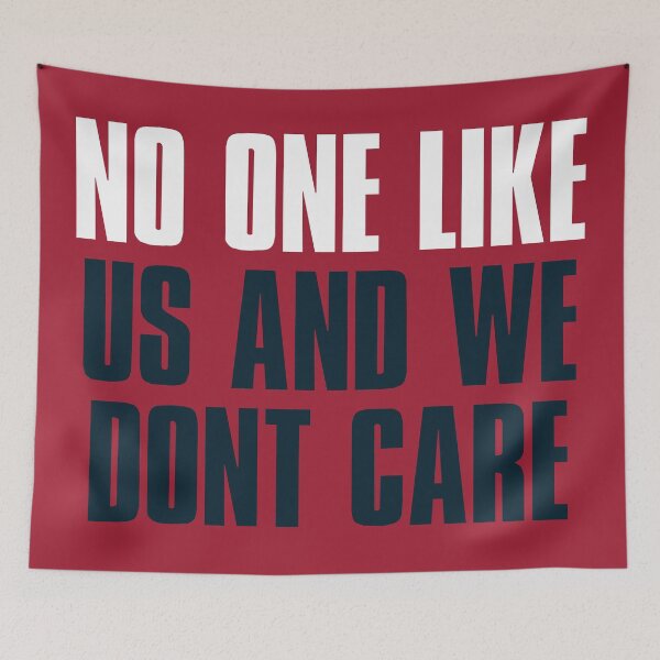 Item preview, No One like Us and We dont care, Atlanta Sports Red designed and sold by elhefe.