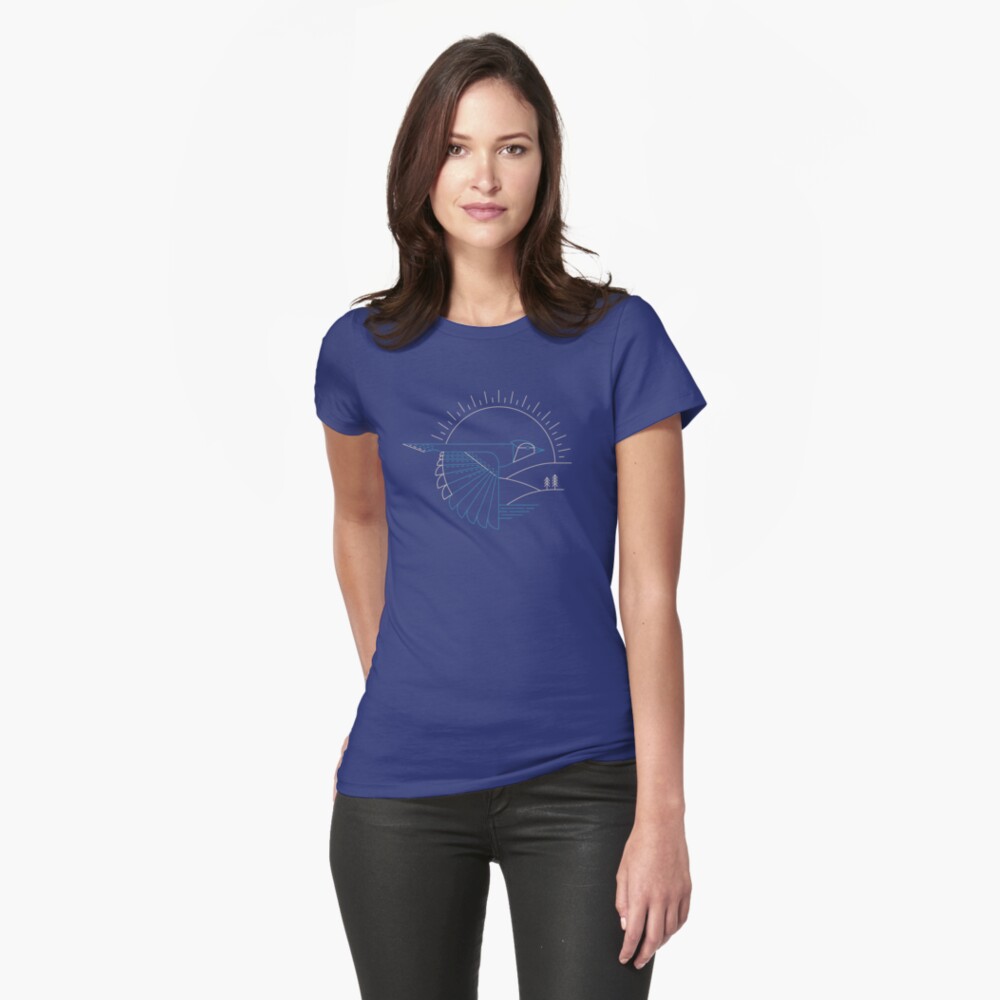 Item preview, Fitted T-Shirt designed and sold by thepapercrane.