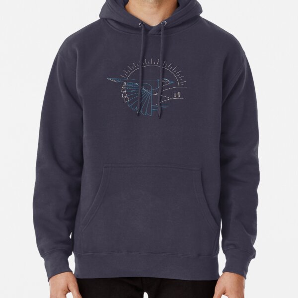 Blue Jay Pullover Hoodie