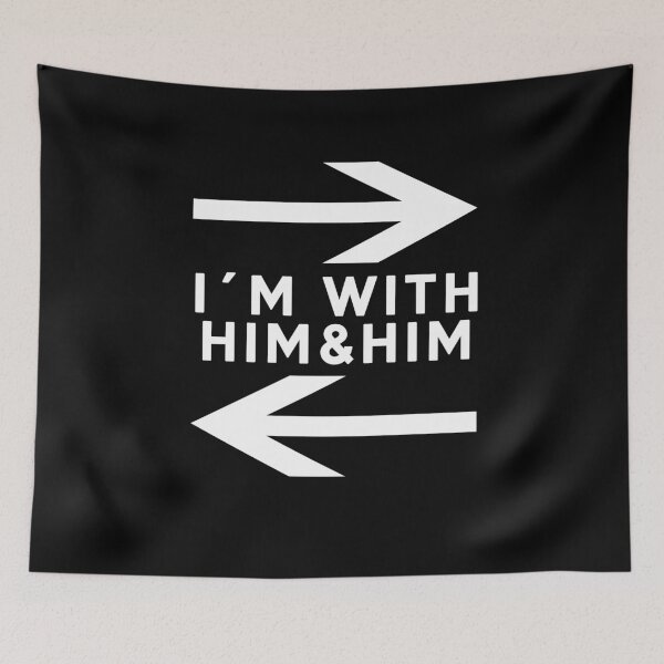 Item preview, I'm with Him & Him Poly designed and sold by -BVB-.