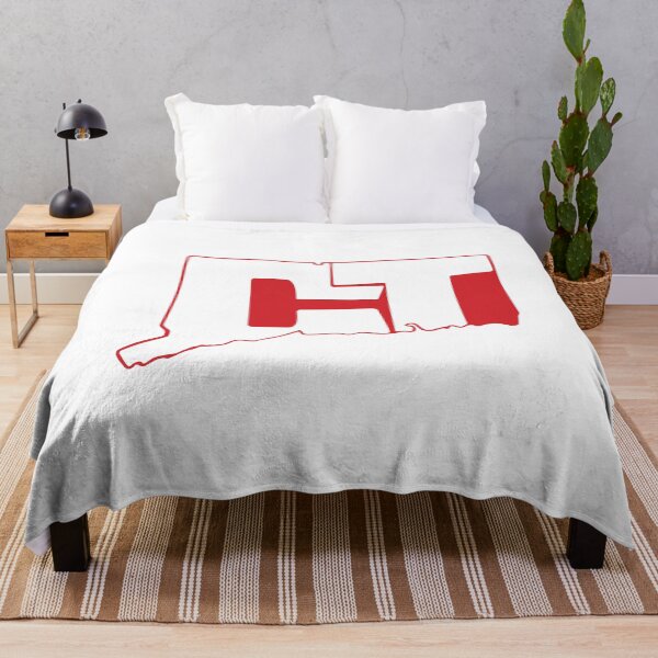 Item preview, Connecticut CT - Red on White designed and sold by npdstudio.