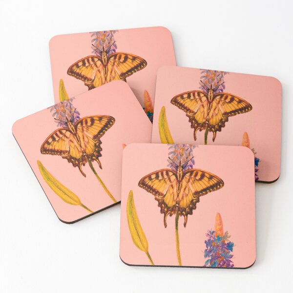 Item preview, Yellow Swallowtail On Pickerelweed designed and sold by Zina Stromberg.