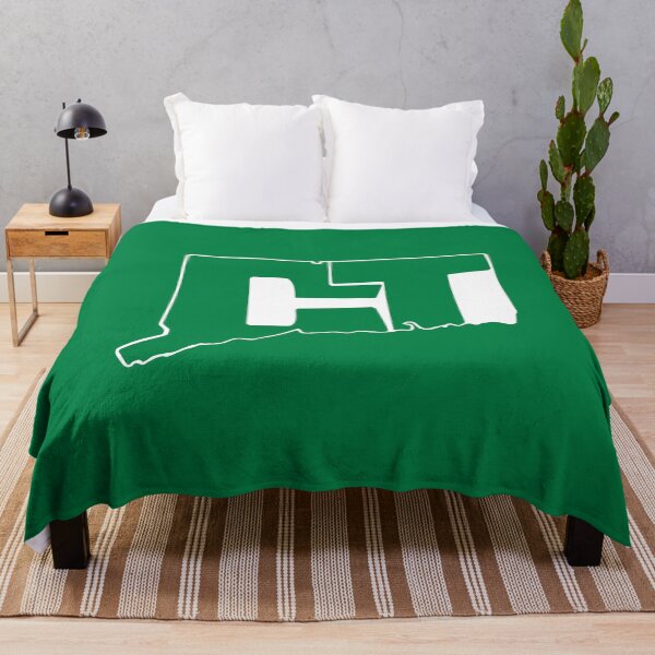 Item preview, Connecticut CT - White on Green designed and sold by npdstudio.