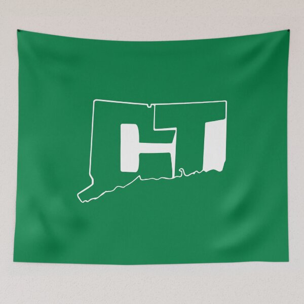 Item preview, Connecticut CT - White on Green designed and sold by npdstudio.