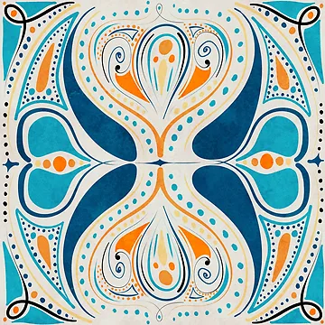 Artwork thumbnail, Pattern love by Creative Rafa