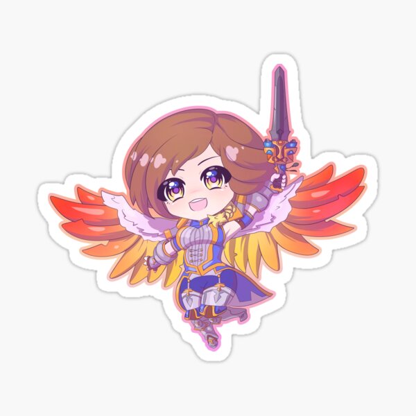 Furia (Glitter), Sticker  Sticker for Sale by WhiteStar23