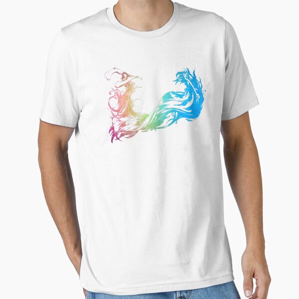 Vista previa del artículo con la obra «-FINAL FANTASY- Logotipo de Final Fantasy X Rainbow», diseñado y vendido por ShimadaSan.