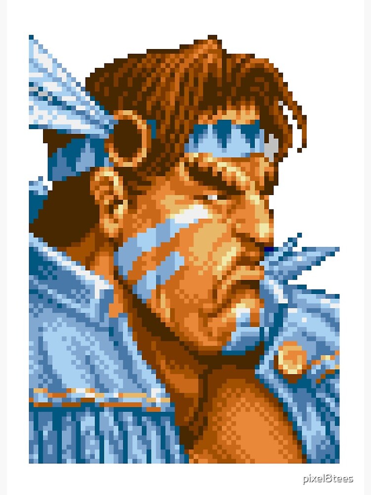 Super Street Fighter II - Ryu Art Board Print for Sale by pixel8tees