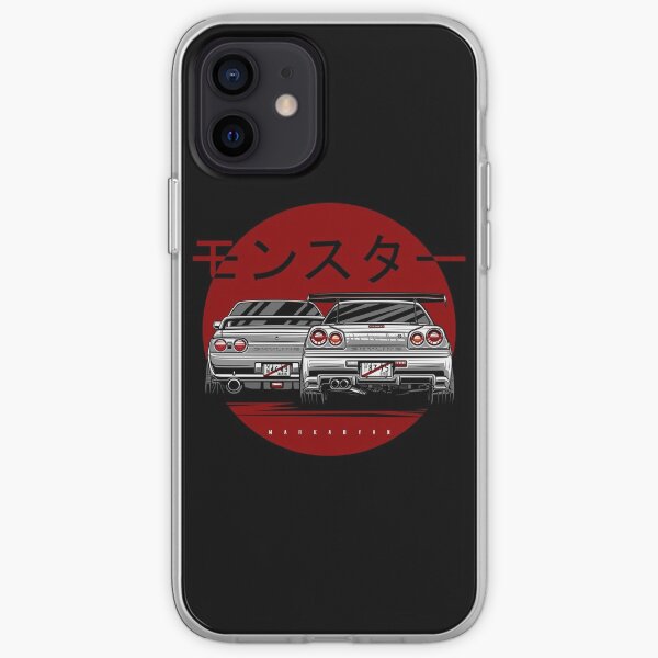 Skyline GTR R34 and R32 iPhone Soft Case