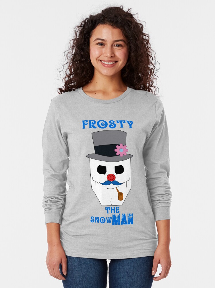 women's snowman shirt