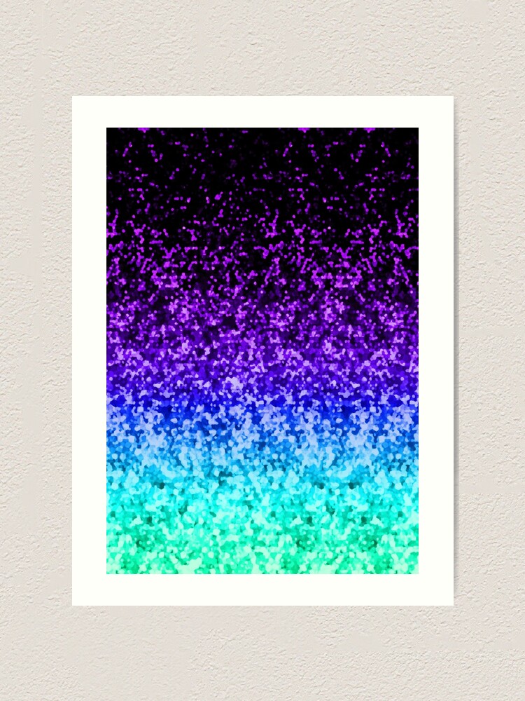 Glitter Dust Background Art Print By Medusa81 Redbubble