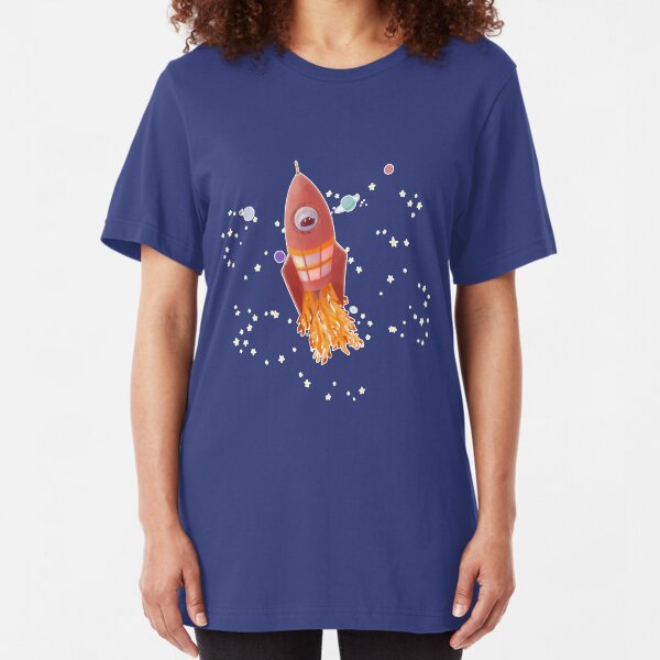 Spacemint Astronaut Slim Fit T-Shirt