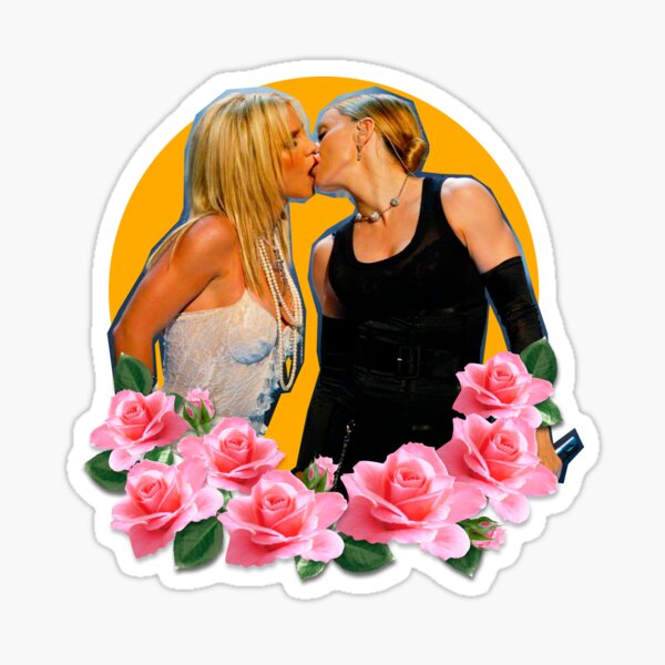 britney madonna Sticker