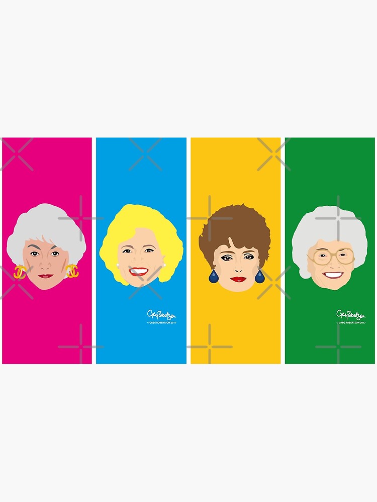 Dorothy, Blanche, Rose and Sophia Mug by gregs-celeb-art
