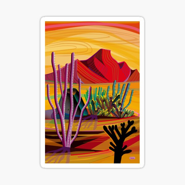 Love Mountain Sticker