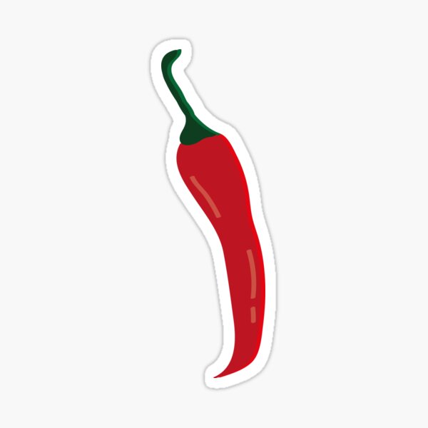 Red Hot Chili Pepper Sticker