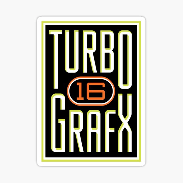 Turbo 16 Sticker
