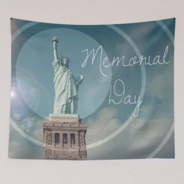 Item preview, MEMORIAL DAY1 Vintage Art designed and sold by Bruce ALMIGHTY Baker.