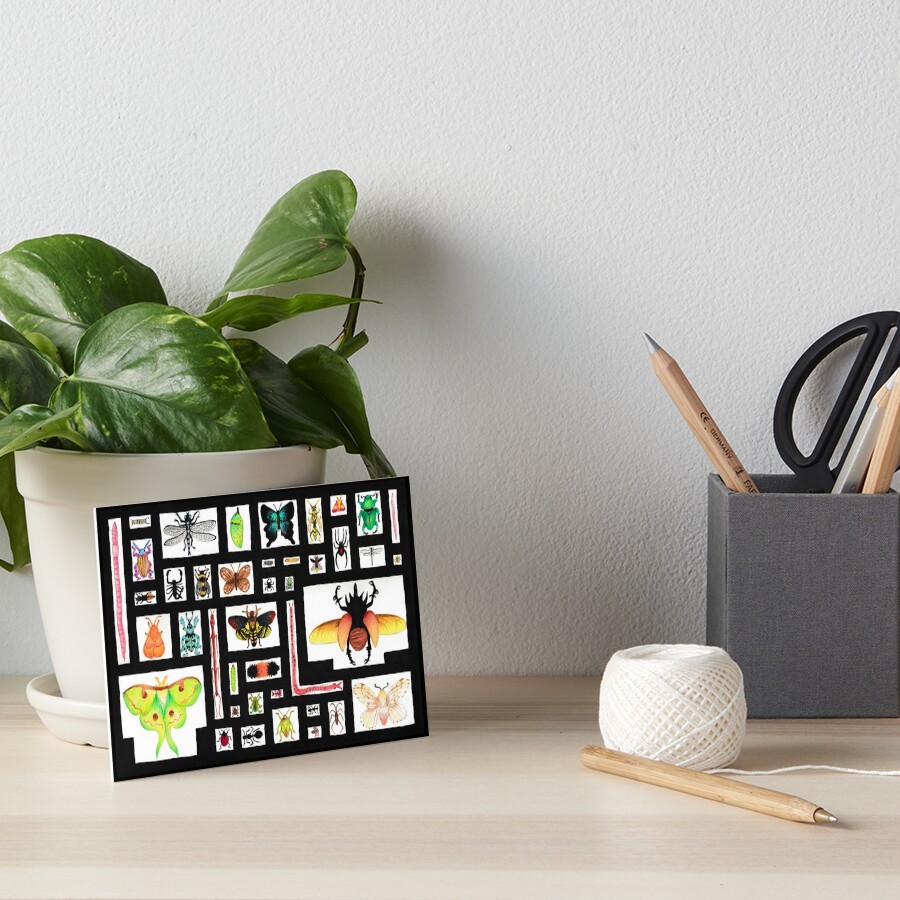 Item preview, Art Board Print designed and sold by bugtears.